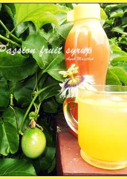Passion fruit syrup