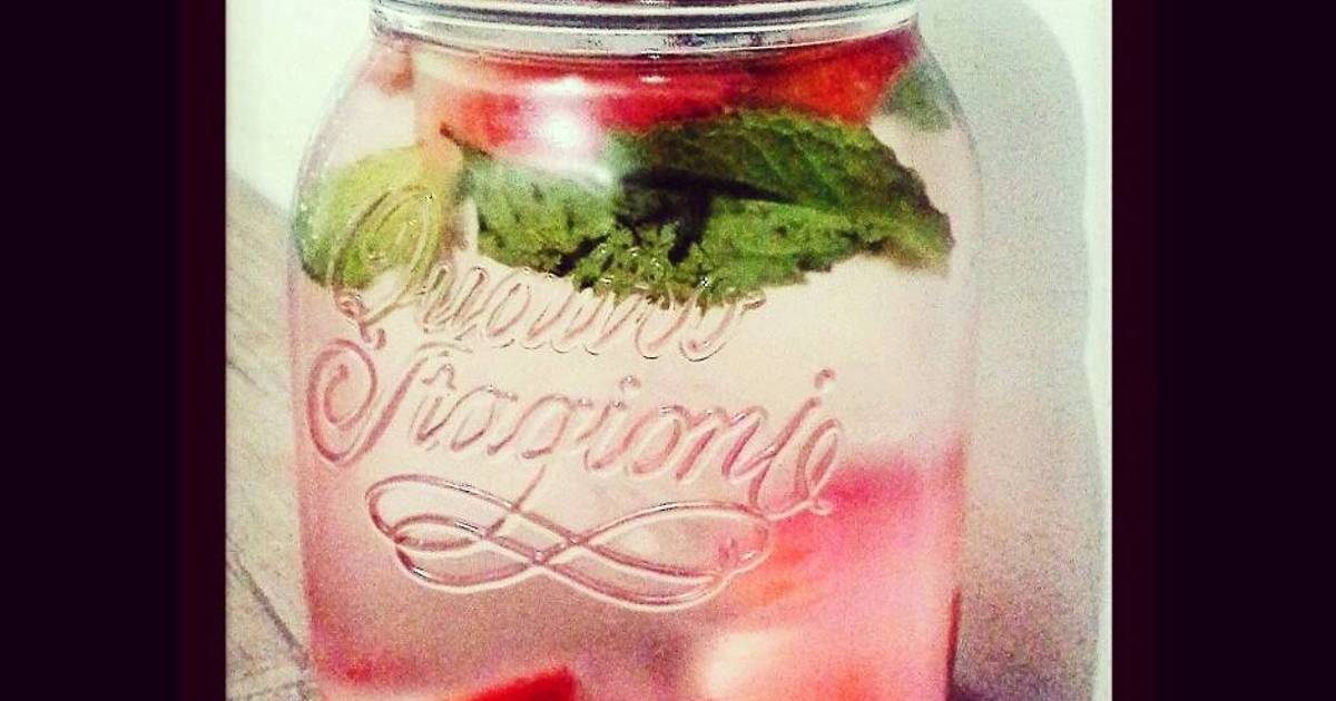 Resep simply infused water