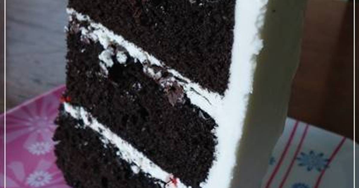 Resep Blackforest Mocaf Cake #ChocolateWeeks