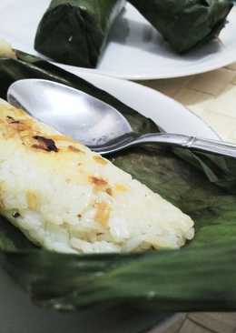 Nasi Bakar Ikan Teri