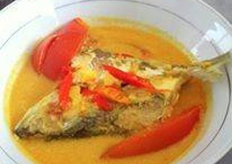 resep makanan Gulai Ikan Kembung Sambal Dabu Dabu