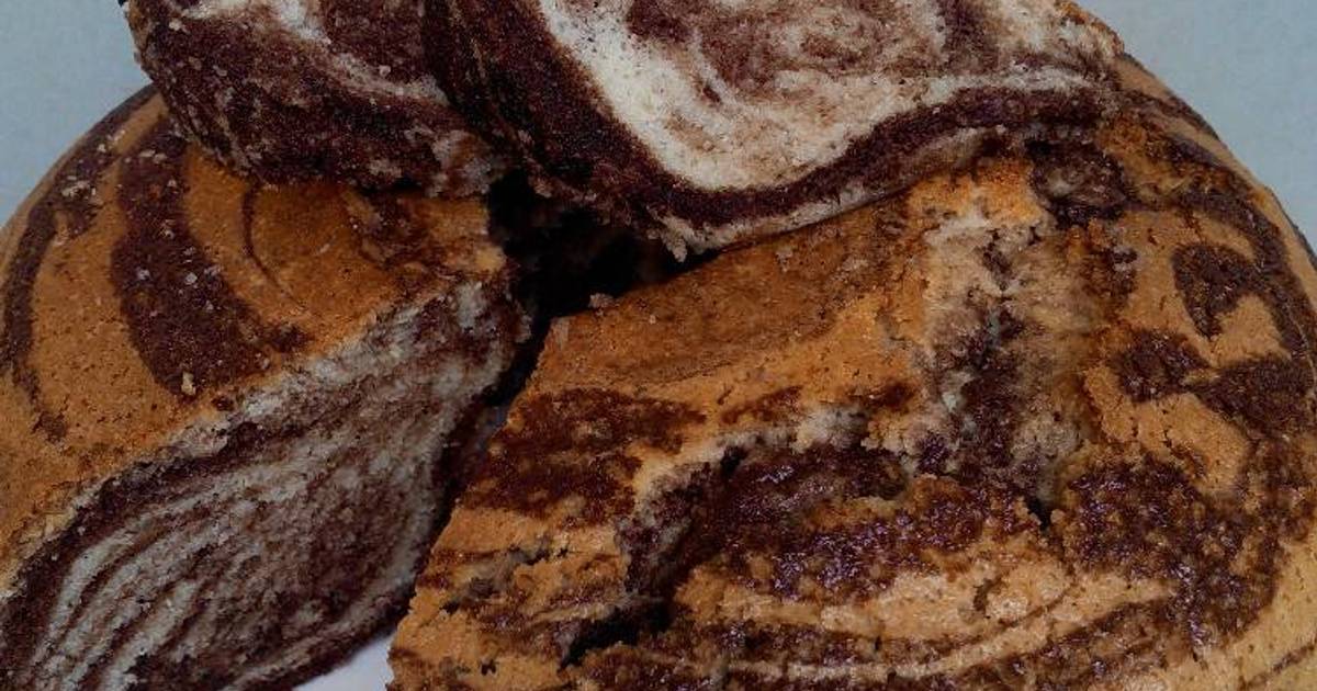 Resep Zebra Bundt Cake