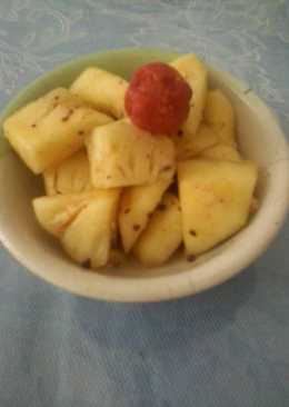 salad nanas lemon ala ku