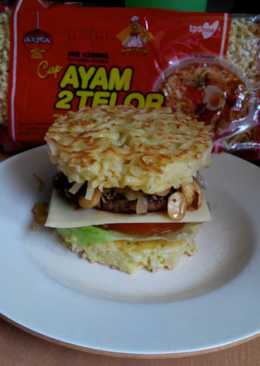 Beef Burger Noodle-Bun