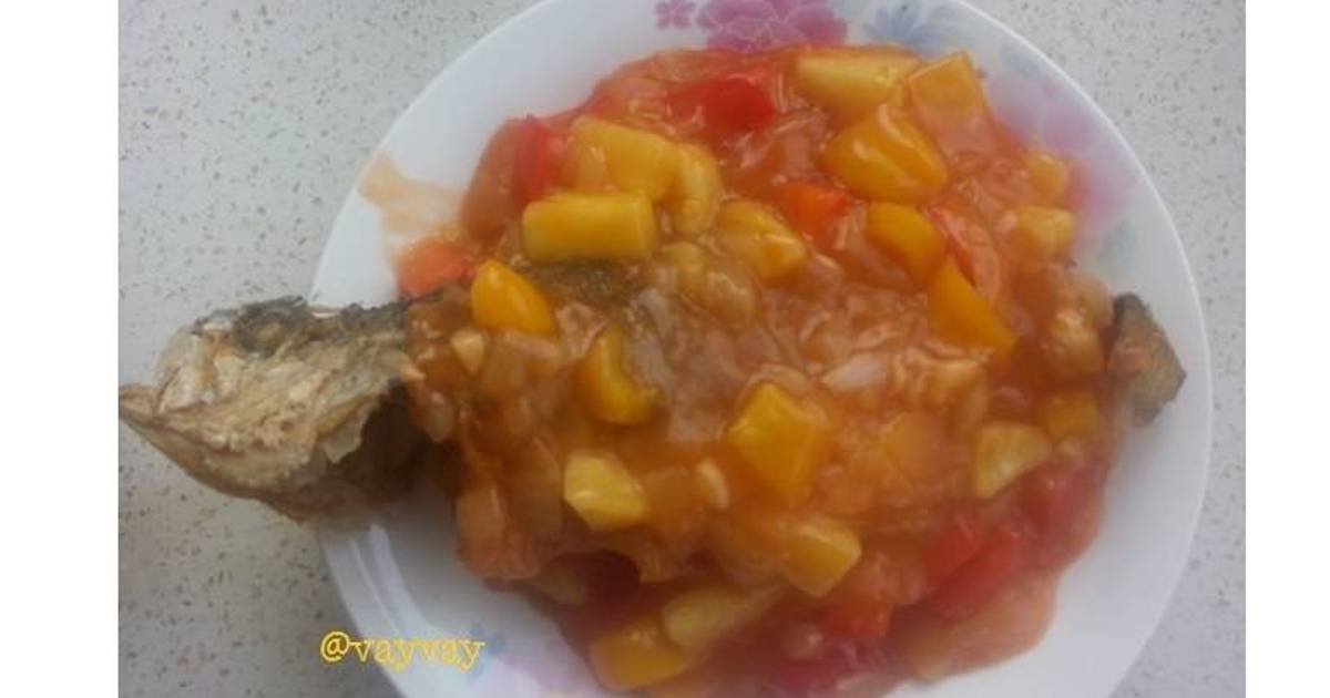 Resep Ikan Asam Manis Gong Xi Fa Cai oleh Vay Vay - Cookpad