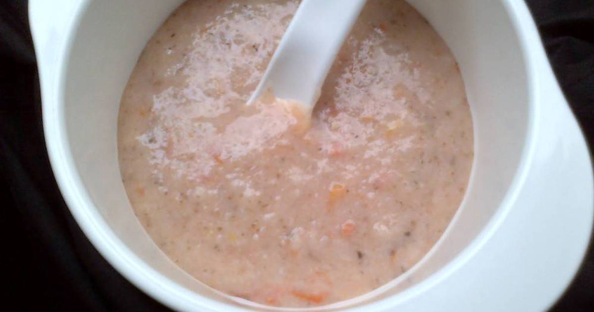  Resep  Bubur Risotto Udang Tomat Baby Food MPASI oleh 