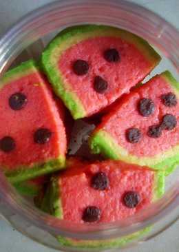 Watermelon Cookies
