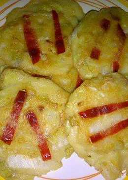 NOKDU BINDAETTEOK (Bakwan kacang hijau kupas)