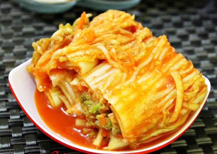 resep lengkap untuk Kimchi ( Gochujang Ver. )