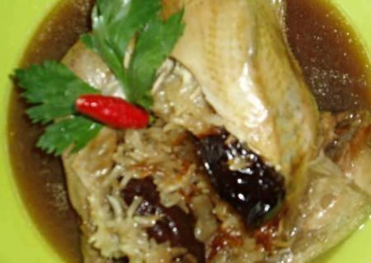 gambar untuk cara membuat Ginseng Chicken Soup, Samgyetang