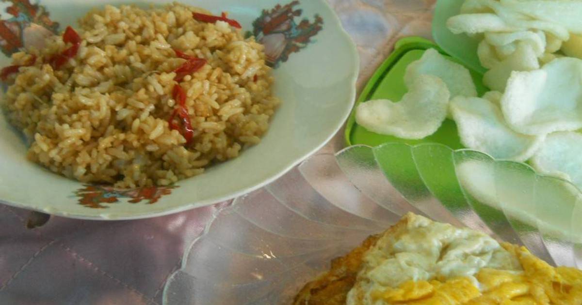  Resep nasi goreng kecap bumbu iris oleh anisatur raehan 