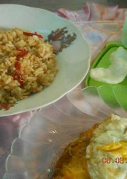 nasi goreng kecap bumbu iris
