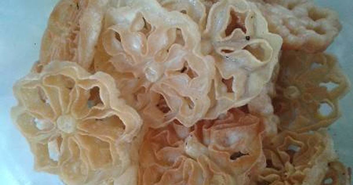 Resep Kembang Goyang Tepung Beras