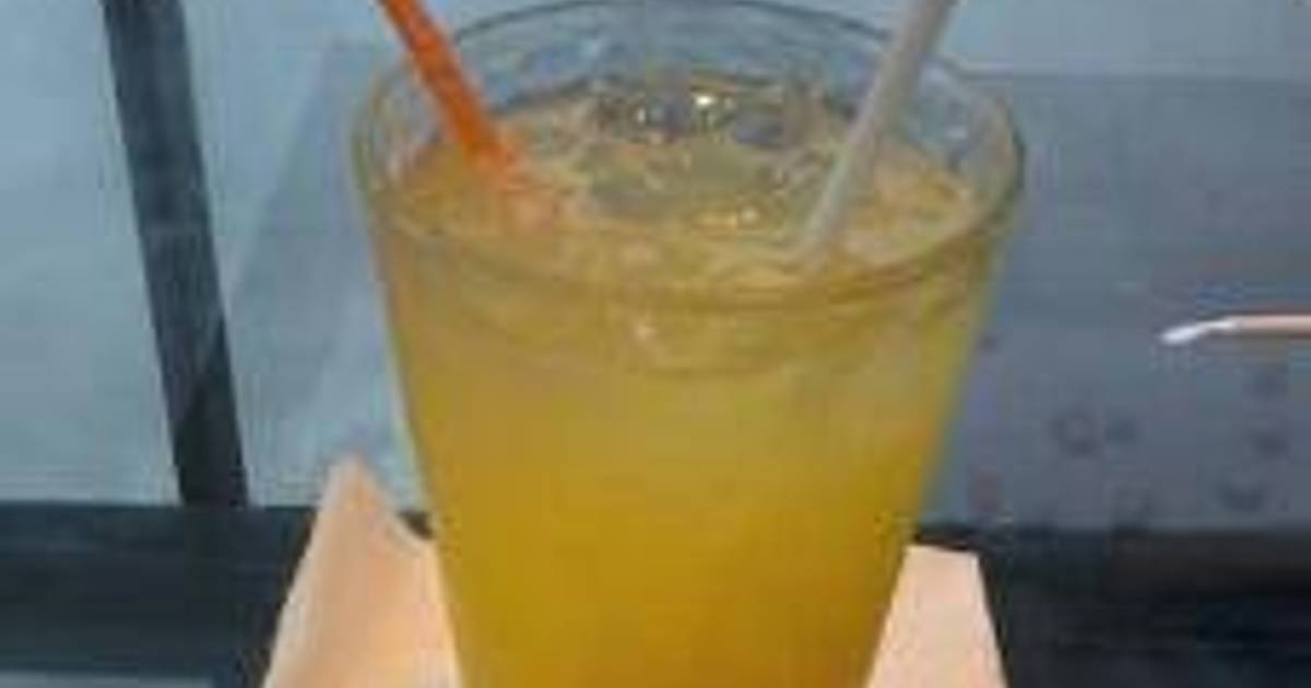 Resep Orange Squash Pelepas Dahaga