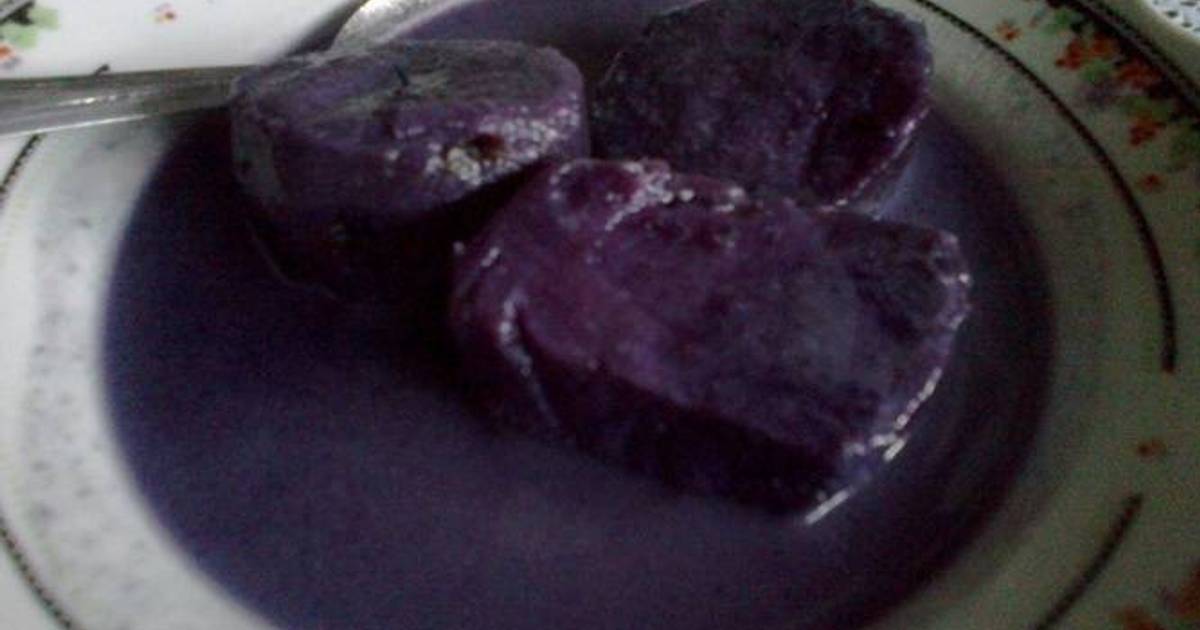 Resep kolak ubi ungu