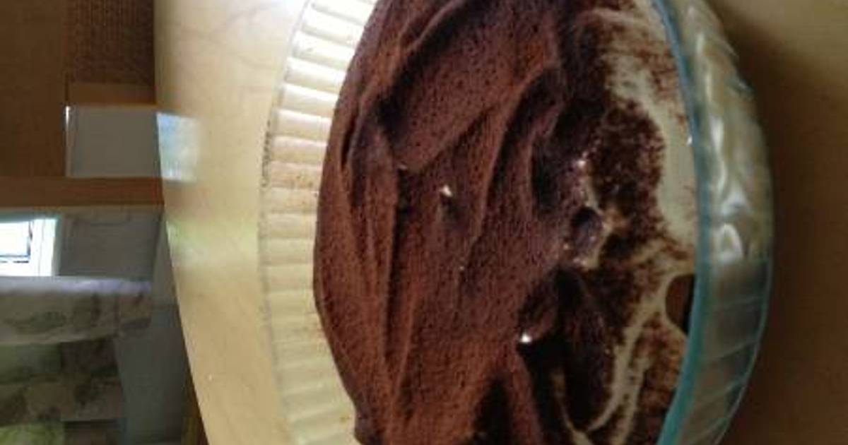 Resep Tiramisu with sponge cake (no rum & no eggs in the cream)