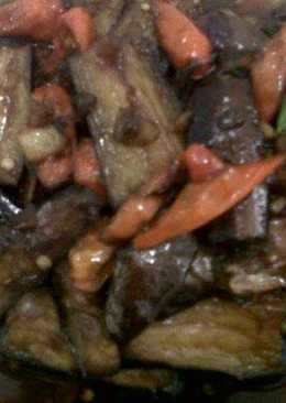 TUMIS TERONG KECAP PEDAS