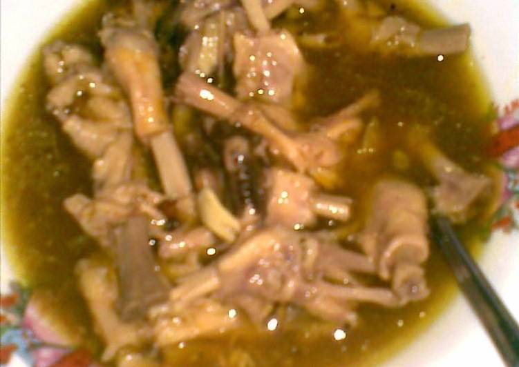 Semur Ceker Bebek Maknyussss Semur Ceker Bebek Maknyussss