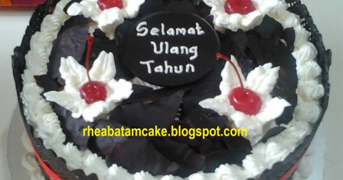 Resep Black Forest Kukus Resep Black Forest Kukus