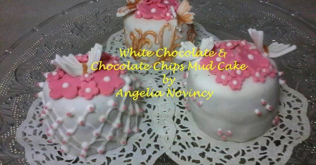 Resep White Chocolate & Apricot Mud Cake (with Homemade Fondant) Resep White Chocolate & Apricot Mud Cake (with Homemade Fondant)