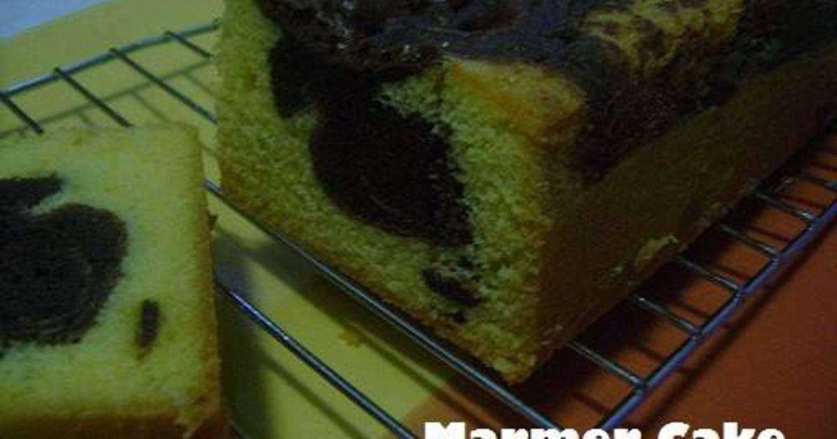 Resep Marmer Cake