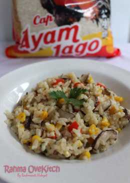 Risotto Veggie Si Ayam Jago