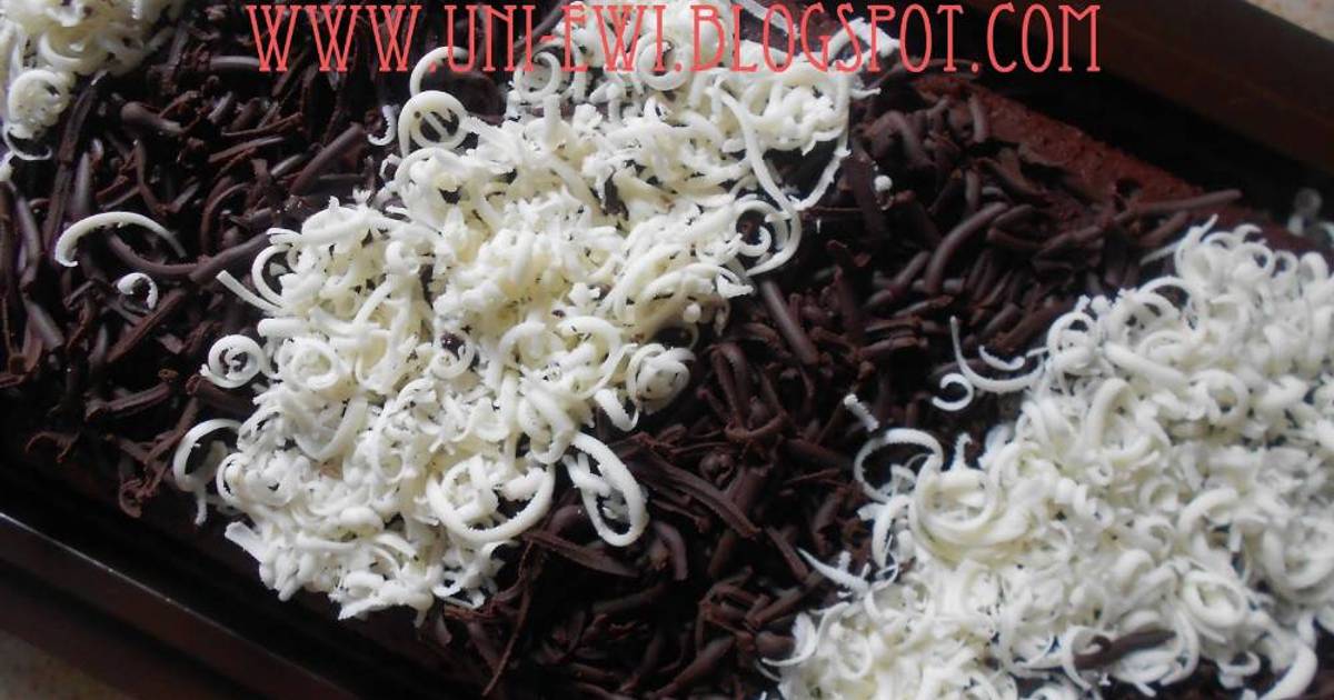 Resep Brownies Kukus Ny. Liem