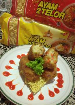 Kroket Mi cap Ayam 2 Telor