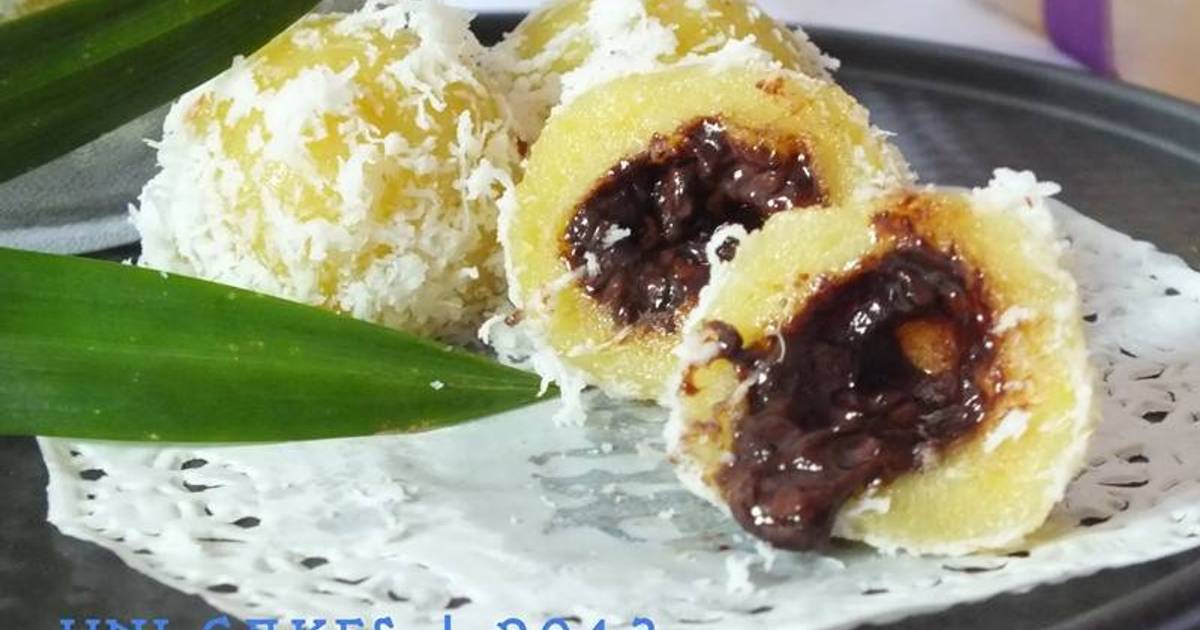 Resep Klepon Ubi Isi Cokelat