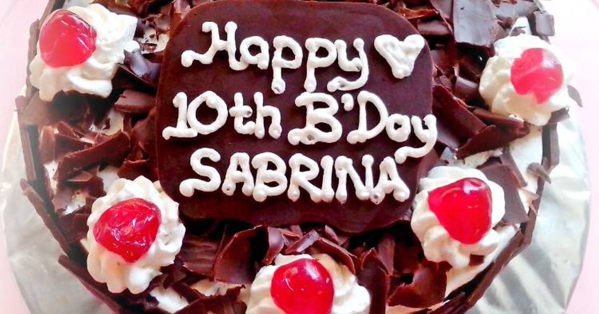 Resep Black Forest Cake