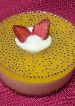 Apricot Yoghurt Milk Crackers Pudding