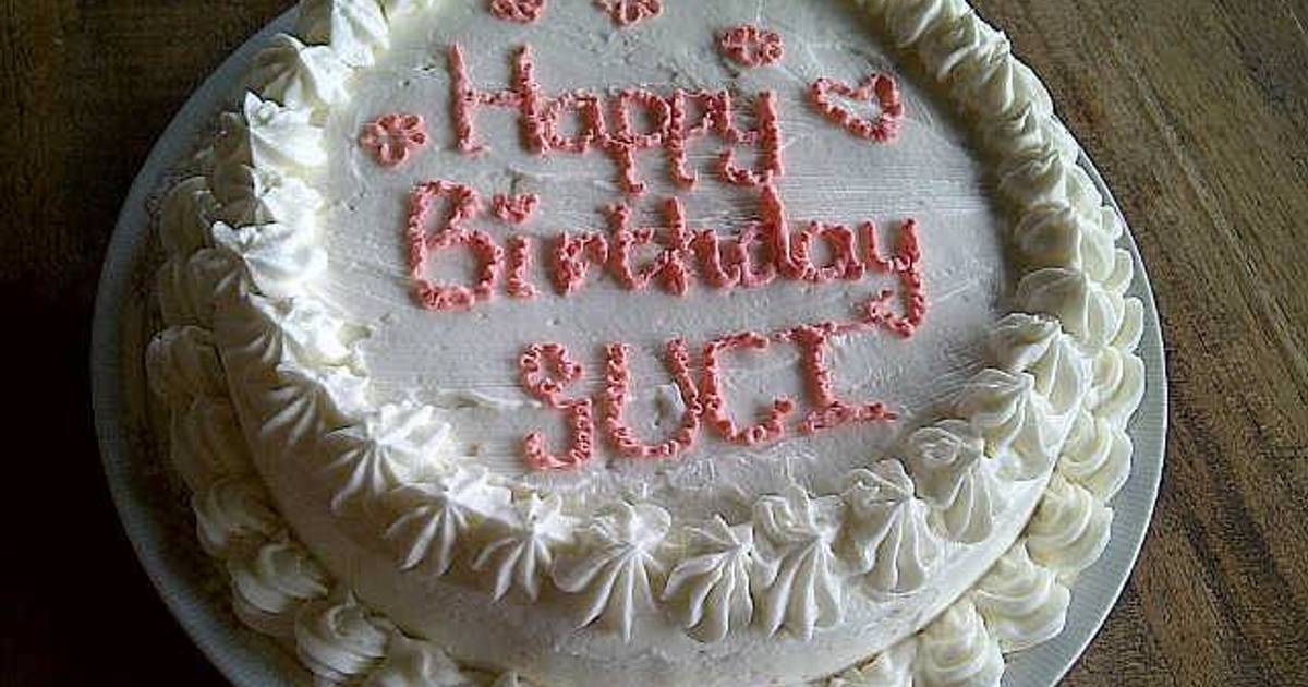 Resep moist chocolate birthday cake