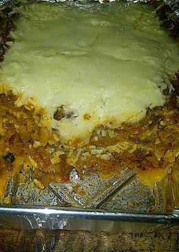 Saus putih lasagna