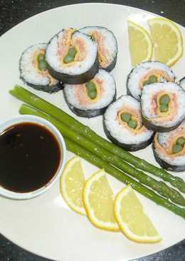 Smoked Salmon Sushi