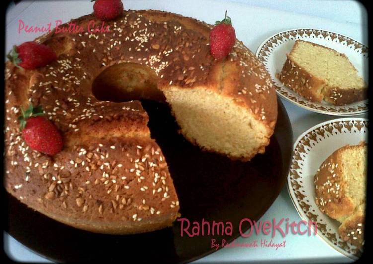 Resep Peanut Butter Cake - Rahma OveKitch