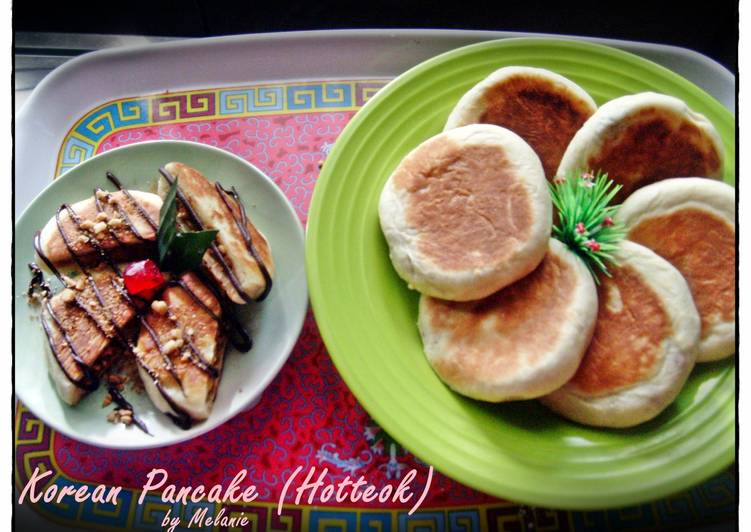 resep makanan Korean Pancake (Hotteok)