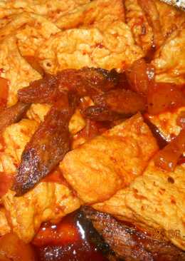 Tahu tongkol bumbu bali