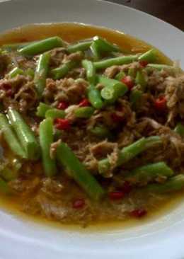 Resep Sayur Buncis Tuna Enak