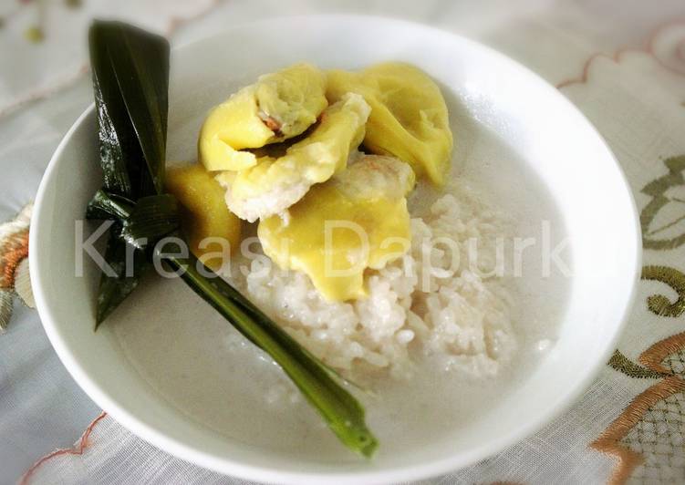 gambar untuk resep KOLAK PULUT DURIAN