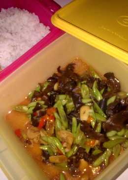 Tumis Buncis jamur kuping