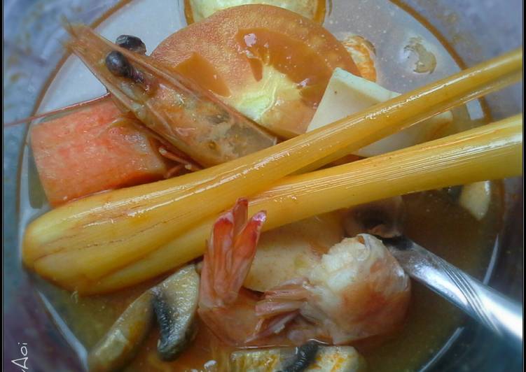 resep lengkap untuk Tom Yum Instan untuk Sahur