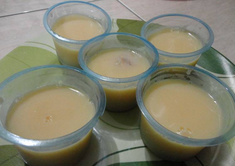 resep makanan Puding Susu 'Rasa Jeruk'