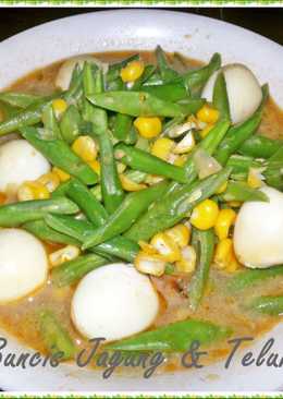 Tumis Buncis Jagung & Telur Puyuh