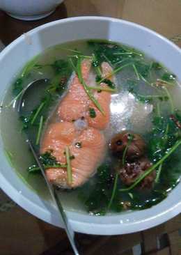 sup ikan salmon-gurame