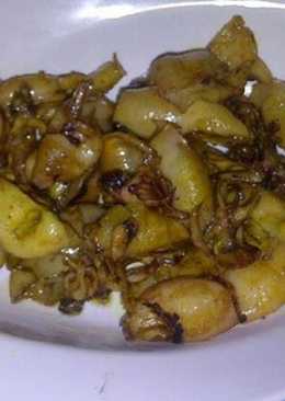 Cumi Goreng Asam Manis