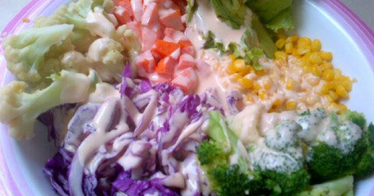 14 resep  salad  warna warni enak dan sederhana Cookpad