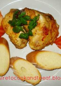 Ayam Pangang Taliwang dan Baguette