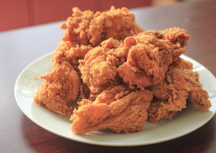 Resep Fried Chicken Ala KFC oleh Novi Herawati Cookpad