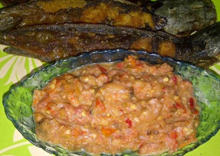 resep Sambal Pecel Lele Lamongan