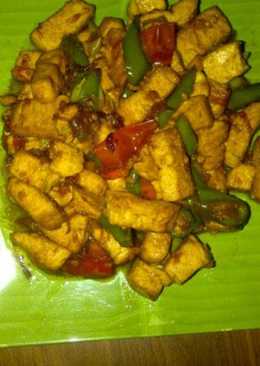 tahu kecap cabe hijau